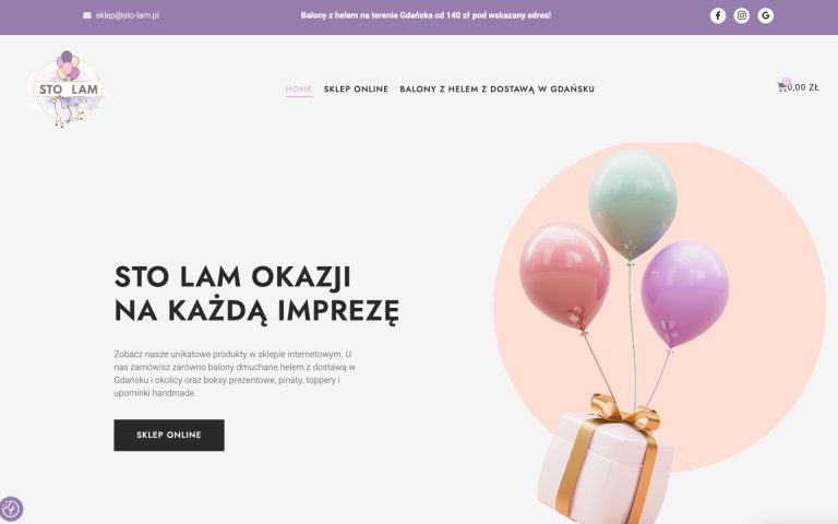 Sto Lam – sklep z balonami i gadżetami imprezowymi