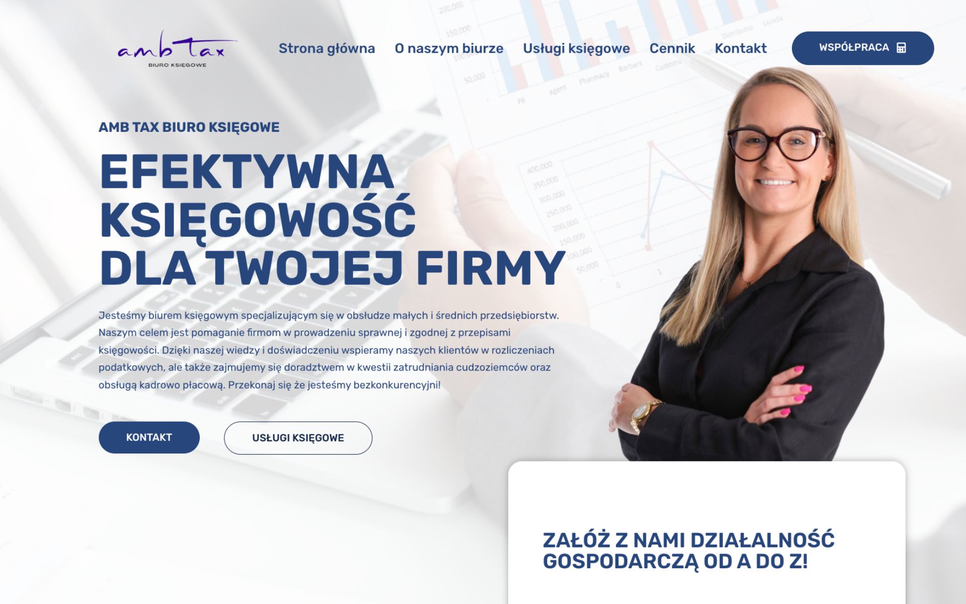 ambtax – strona dla firmy księgowej