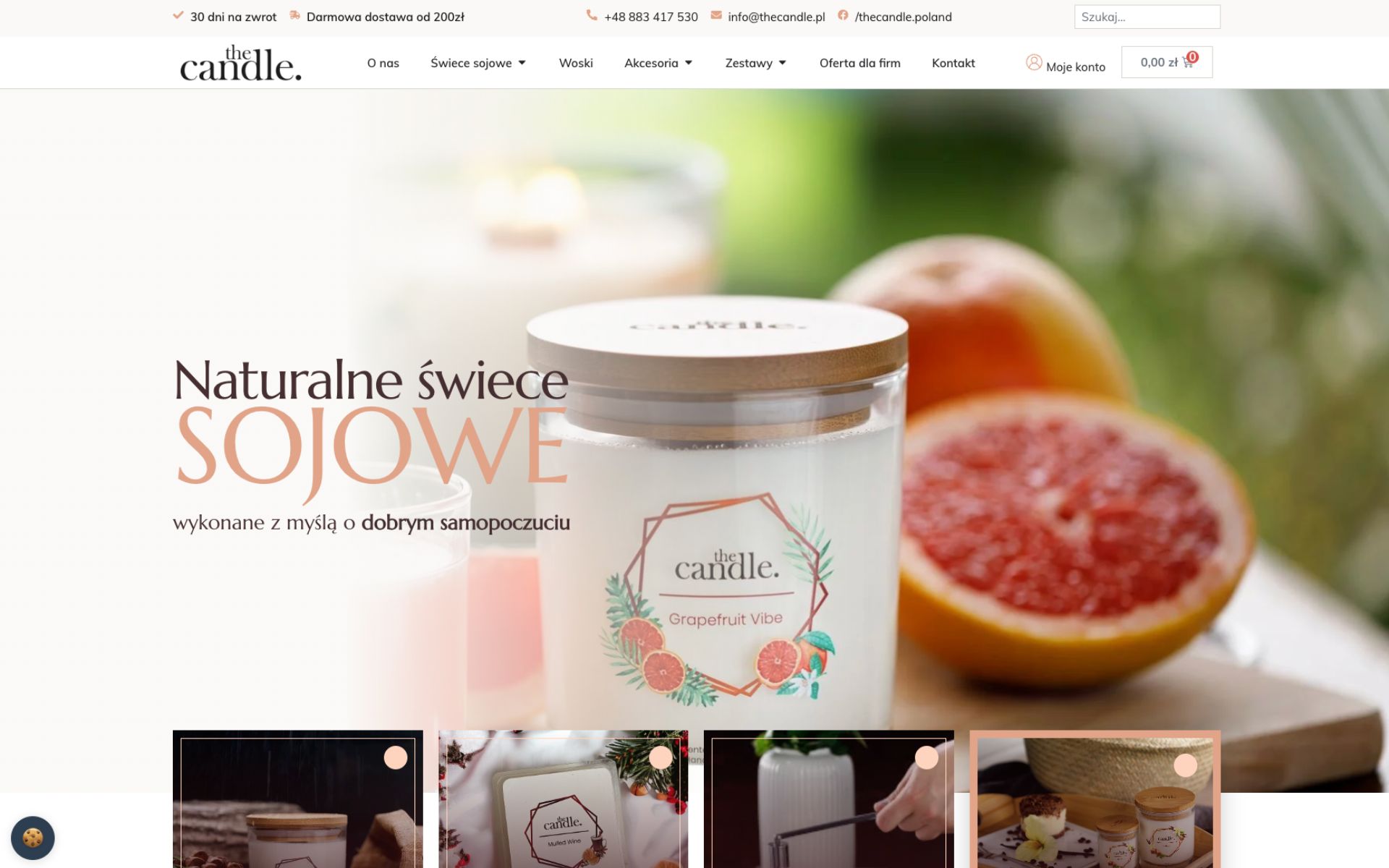 thecandle. – sklep z świecami ozdobnymi
