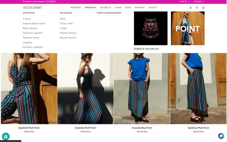 Colorat – sklep z odzieżą premium dla kobiet